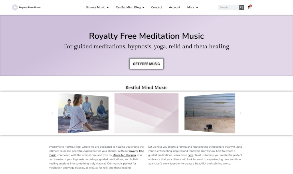 royalty free meditation music